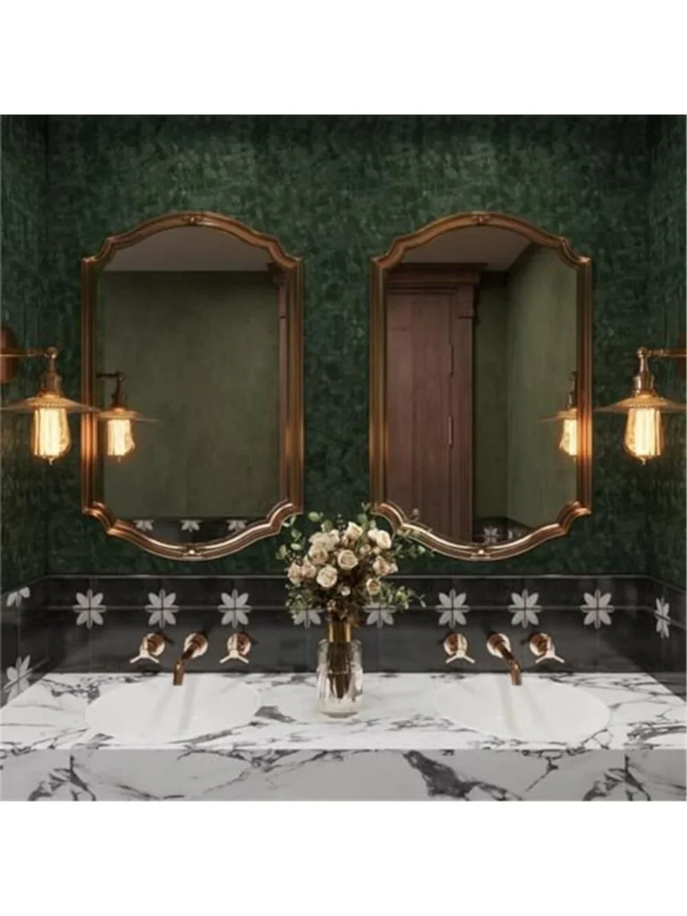 Dark Green Peel Stick Wallpaper Removable Self Adhesive Vinyl Waterproof Roll